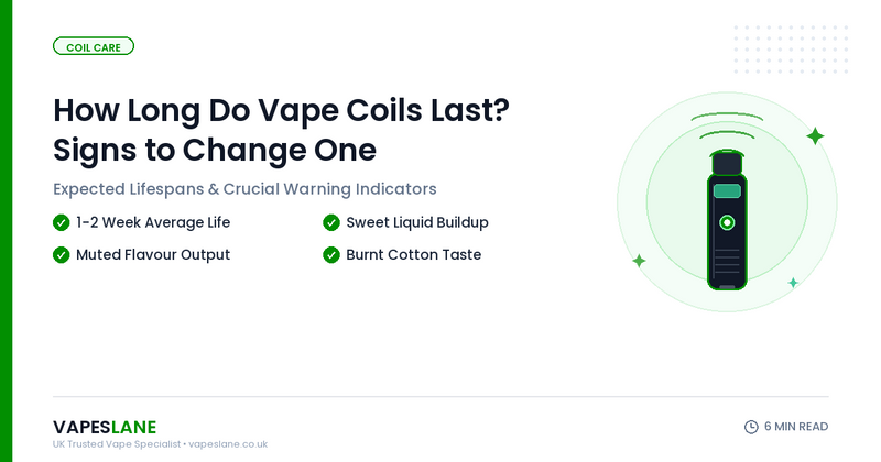 How Long Do Vape Coils Last? Signs You Need to Change One