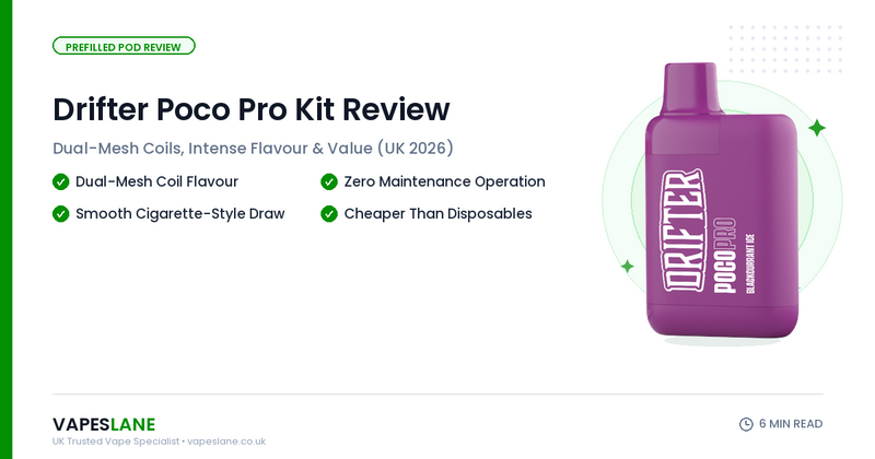 Drifter Poco Pro Kit Review: Is It Worth Buying? (UK 2026)
