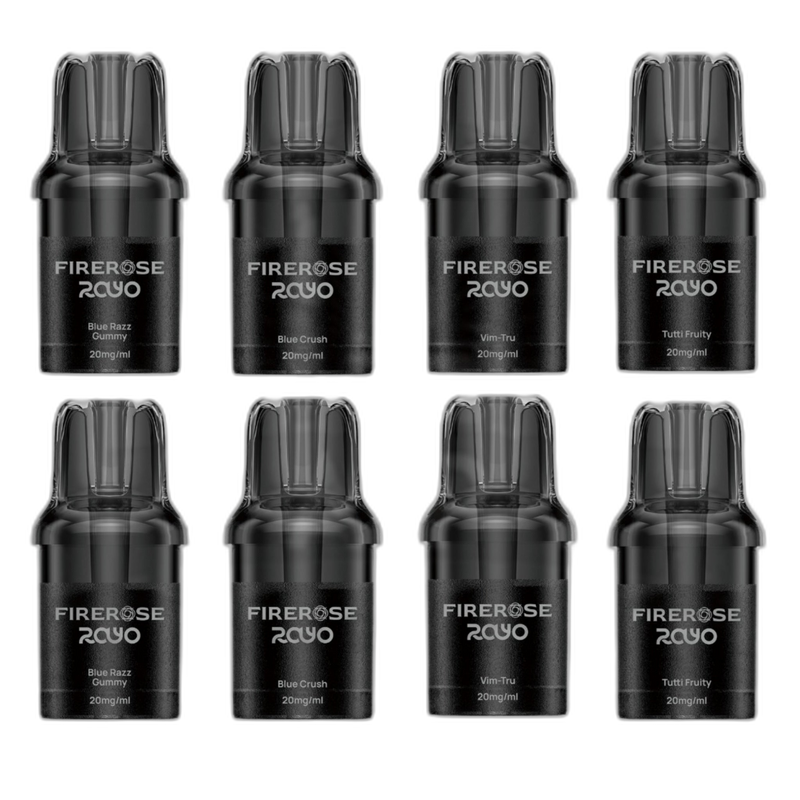 Elux Firerose Rayo 600 Puffs Prefilled Pods (Pack of 2)