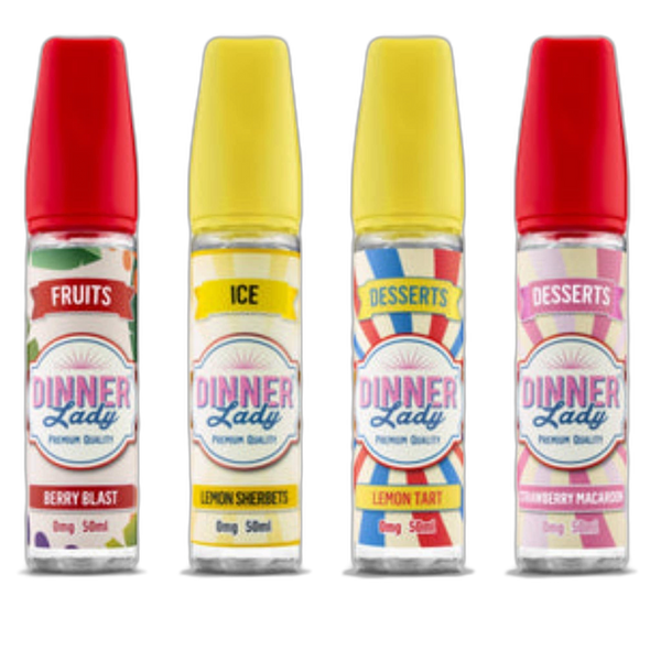 Dinner Lady 50ml E-Liquid Shortfill