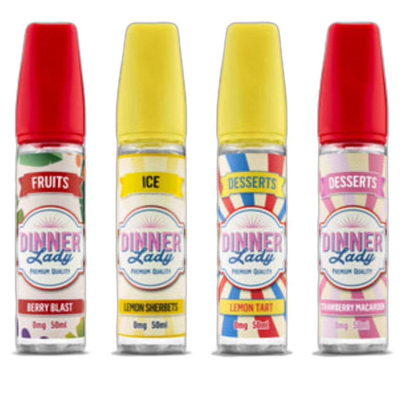 Dinner Lady 50ml E-Liquid Shortfill