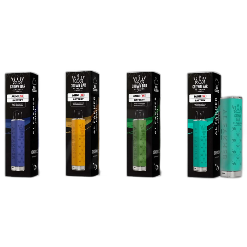 Al Fakher Crown Bar Mini 3K Battery Case