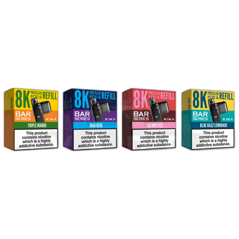 Bar Series Kika 8K Replacement Pods