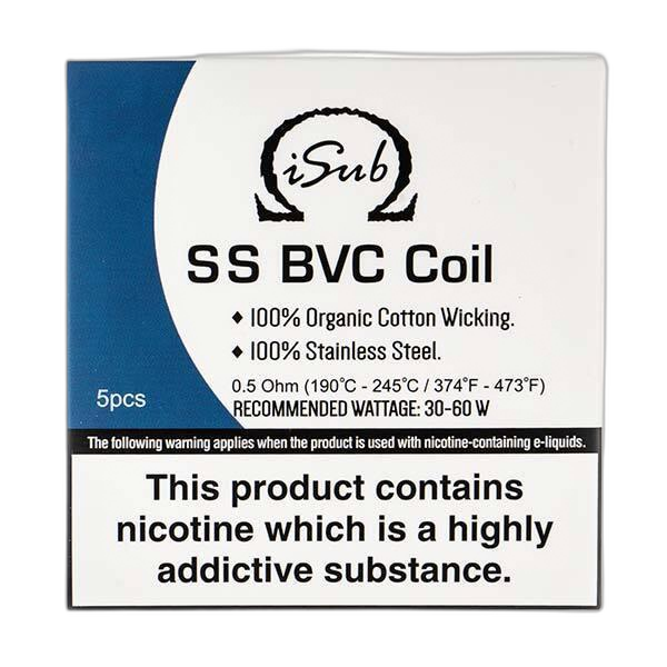 Innokin iSub BVC KAL Replacement Coils (Pack of 5)