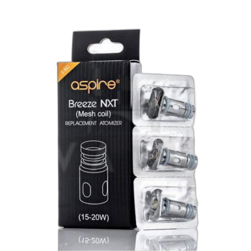Aspire Breeze NXT 0.8 Ohm Replacement Coils (Pack of 3)