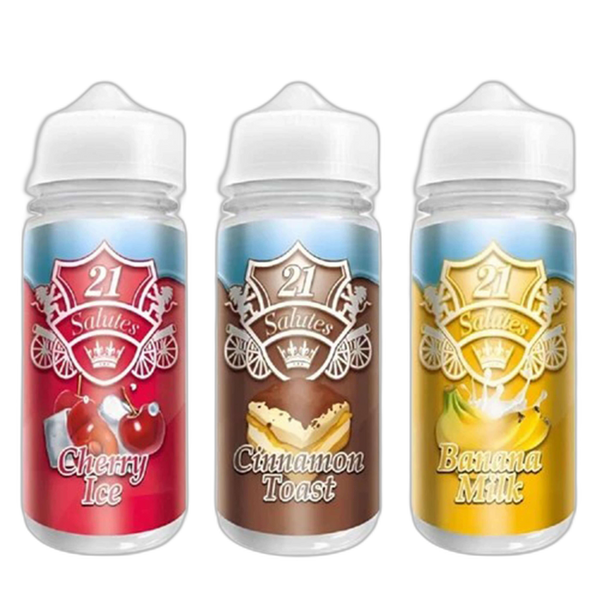 21 Salutes Shortfill 100ml E-Liquid