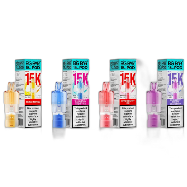 Big Bar 15000 Pro Replacement Pods