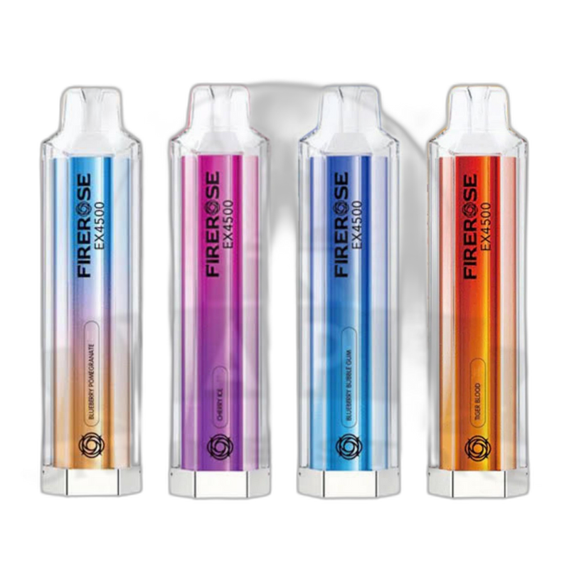 Elux Firerose EX4500 Zero Nicotine Disposable Vape (0mg)