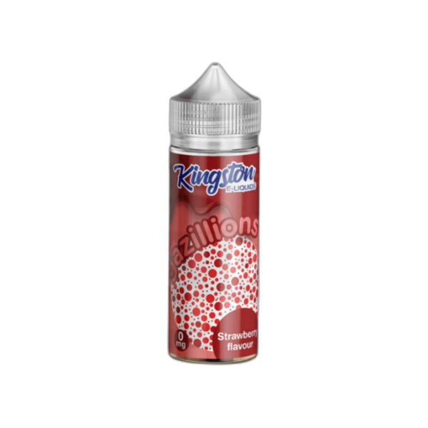 Kingston Gazillions Range Shortfill 100ml E-Liquid - Strawberry