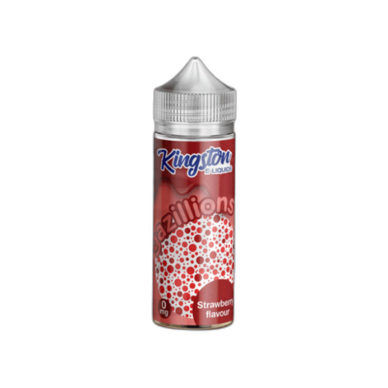 Kingston Gazillions Range Shortfill 100ml E-Liquid - Strawberry