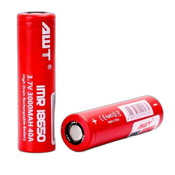 AWT IMR 18650 3000mAh 40A Battery