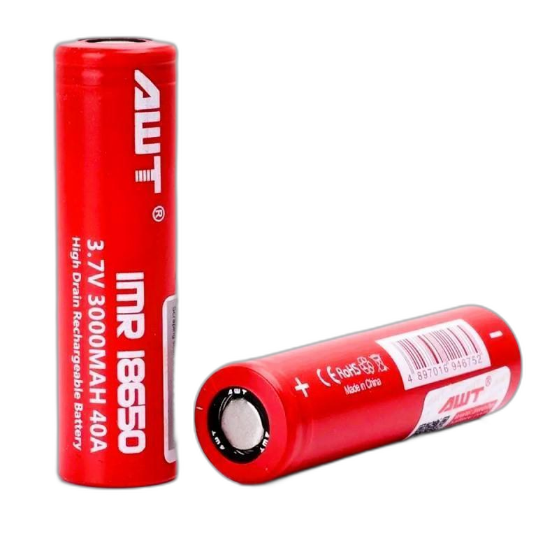 AWT IMR 18650 3000mAh 40A Battery