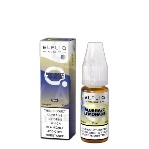 Elf Bar Elfliq 10ml Nic Salt - Blue Razz Lemonade