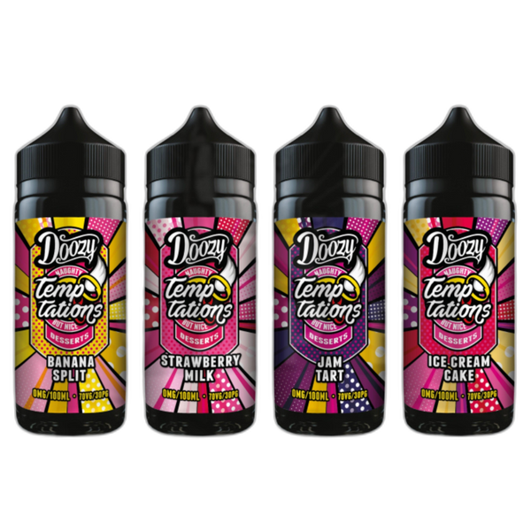 Doozy Temptations 100ml Shortfill E-Liquid (70/30 VG/PG)