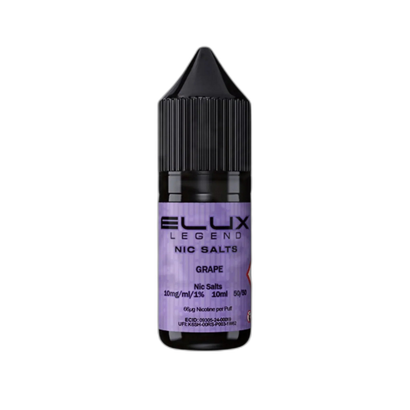 Elux Legend 10ml Nic Salt - Grape