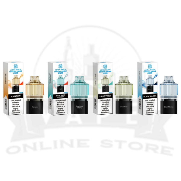 Aura Bar Crystal Prime 10000 Replacement Pods