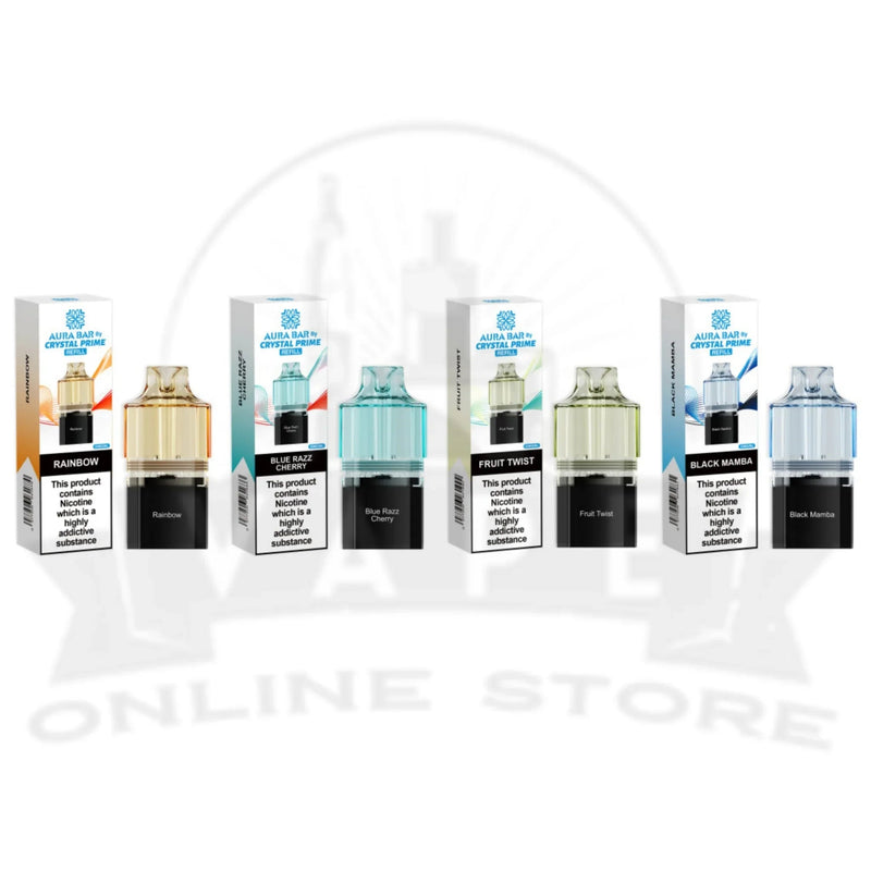 Aura Bar Crystal Prime 10000 Replacement Pods
