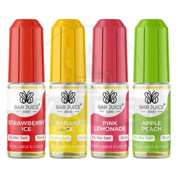 Bar Juice 5000 10ml Nic Salts Range