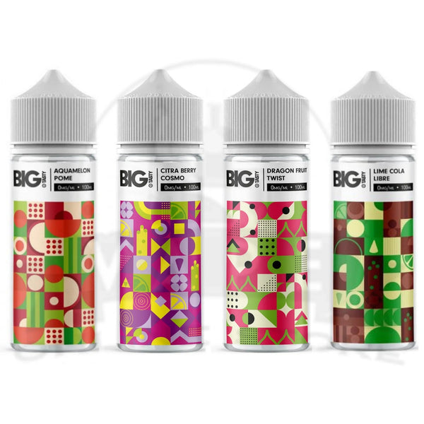 Big Tasty 100ml Shortfill E-Liquid Range