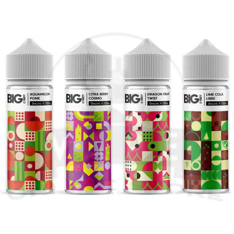 Big Tasty 100ml Shortfill E-Liquid Range