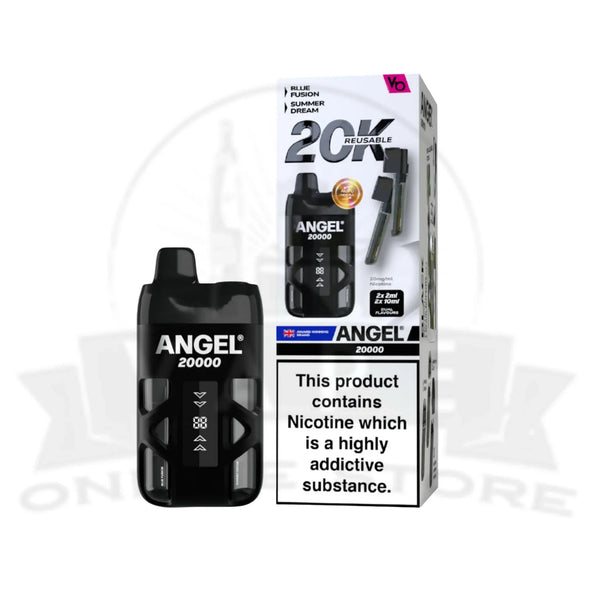 Vapes Bars Angel 20000 Pod Kit - Black Edition
