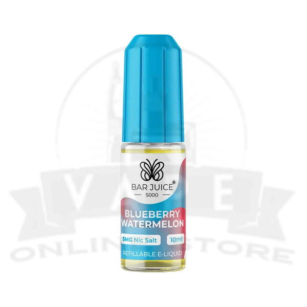 Blueberry Watermelon Bar Juice 5000 10ml Nic Salt E-Liquid