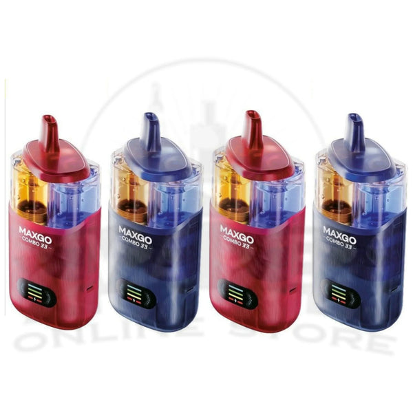 RELX MaxGo Combo 33K Puff Vapes (Multipack Box of 5)