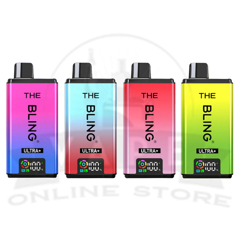 The Crystal Bling Ultra Plus 30K Puff Vape (Multipack Box of 5)