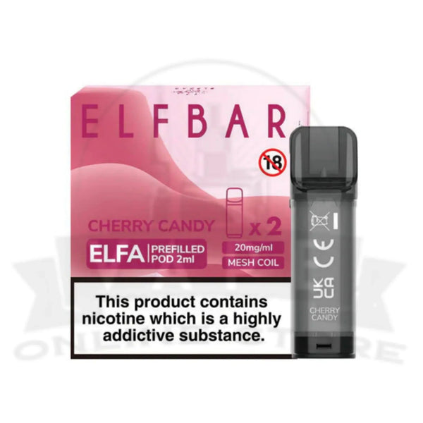 Elf Bar Elfa Prefilled Pods - Cherry Candy (Pack of 2)