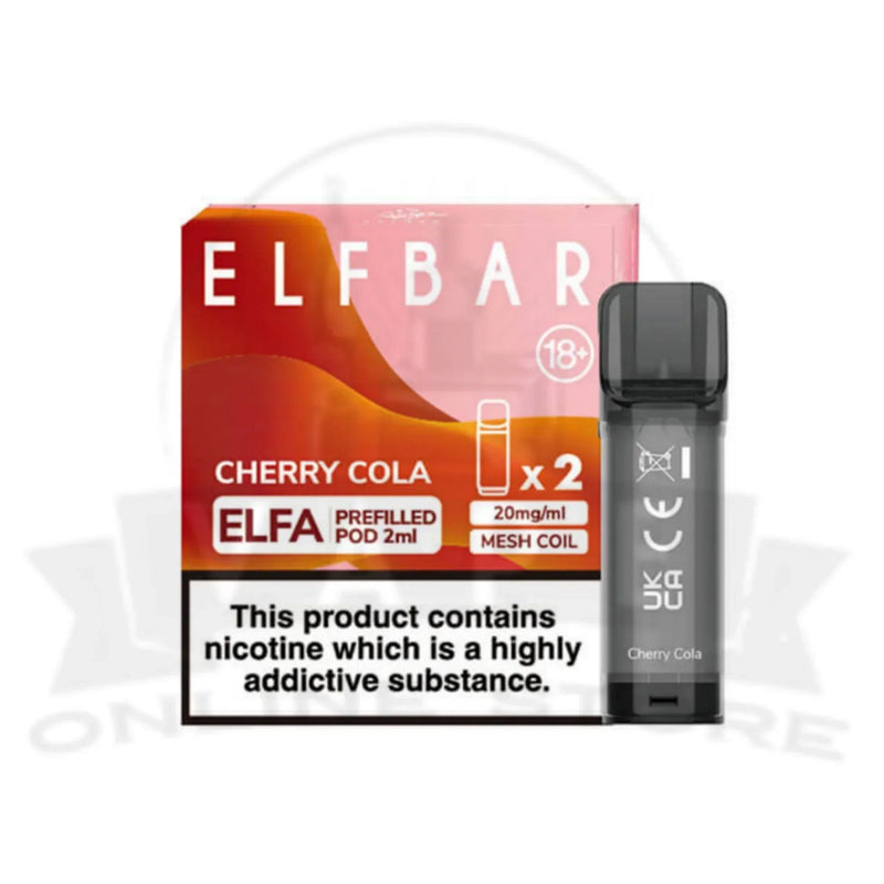 Elf Bar Elfa Prefilled Pods - Cherry Cola (Pack of 2)
