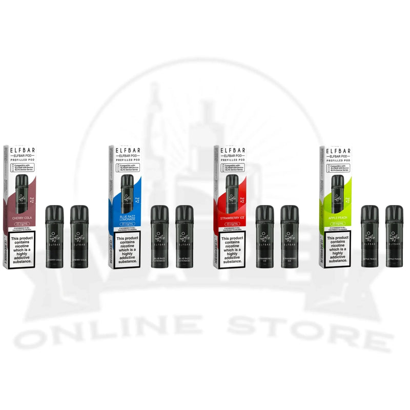 Elf Bar 600 Prefilled Replacement Pods (Standard Edition)