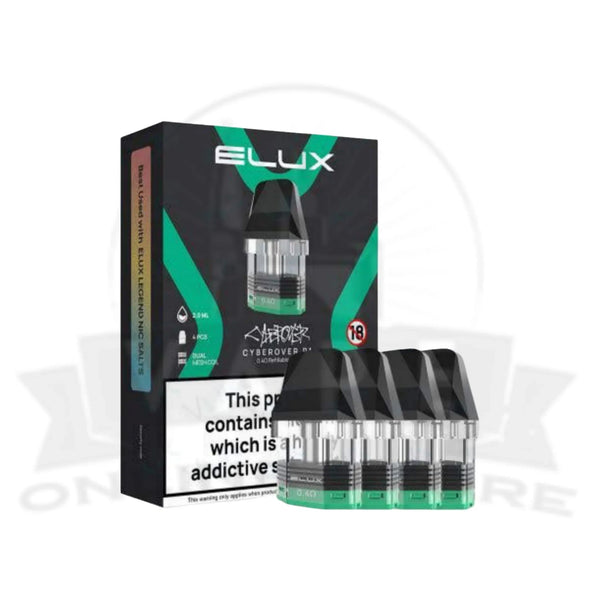 Elux Cyberover P1 Refillable Replacement Pods (Pack of 2)