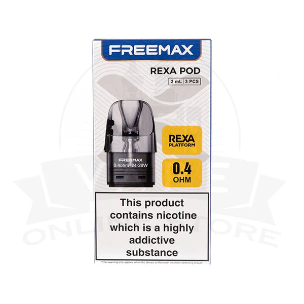Freemax Rexa Duomax Replacement Pods (Pack of 3)