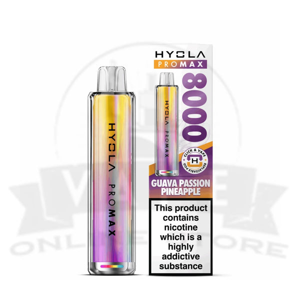 Guava Passion Pineapple Hyola Pro Max 8000 Prefilled Pod Kit