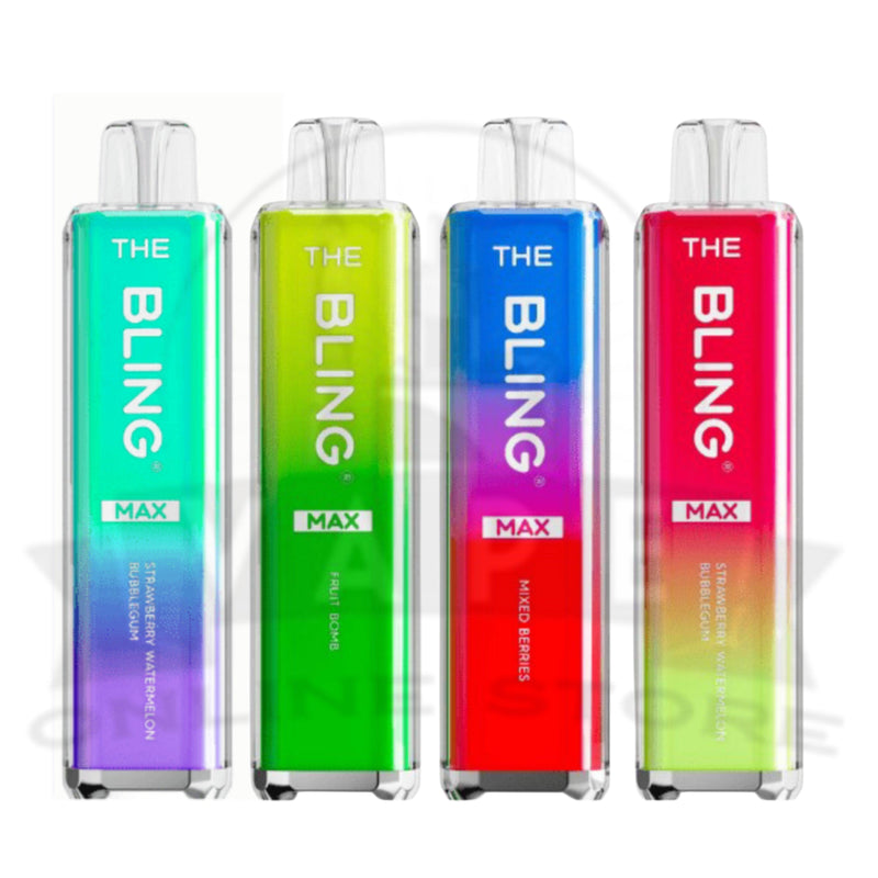 The Crystal Bling Max 8000 Puffs Vape (Multipack Box of 10)