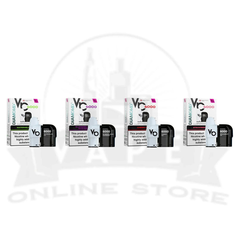Vapes Bars Diamond 6000 Replacement Pods