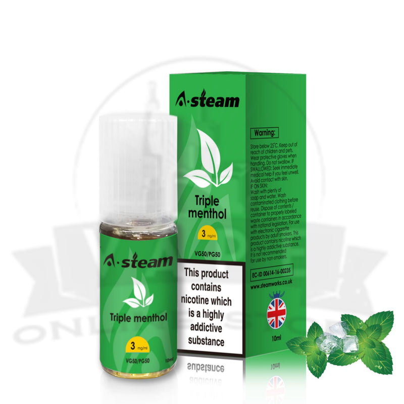 A Steam 10ml Premium E-Liquid