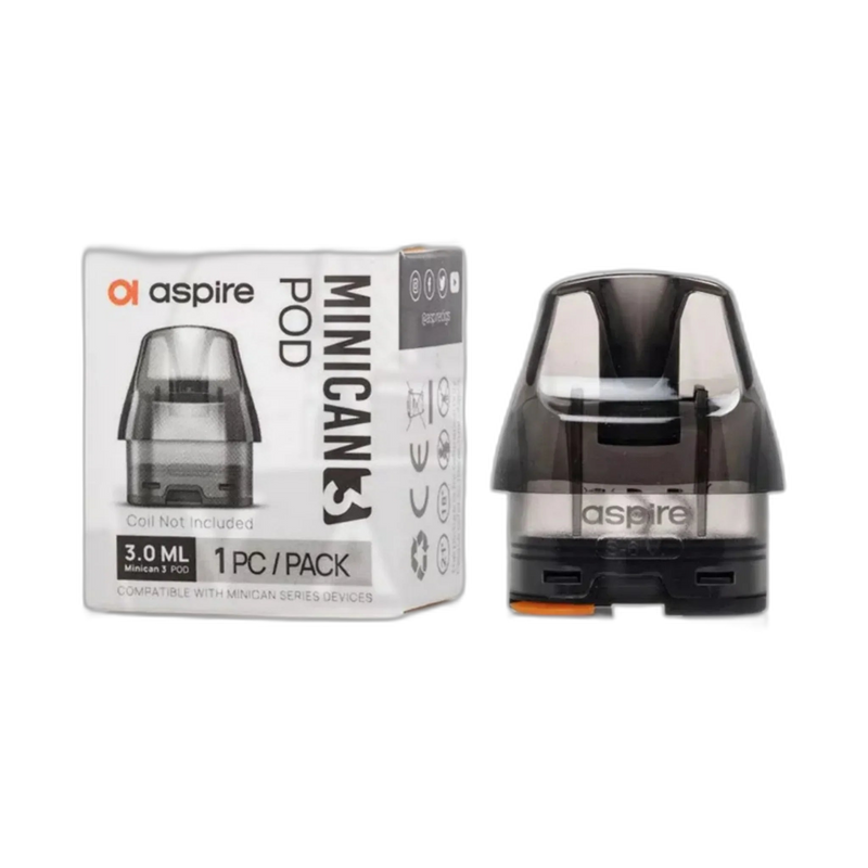 Aspire Minican 3 Replacement Pods (Pack of 2)