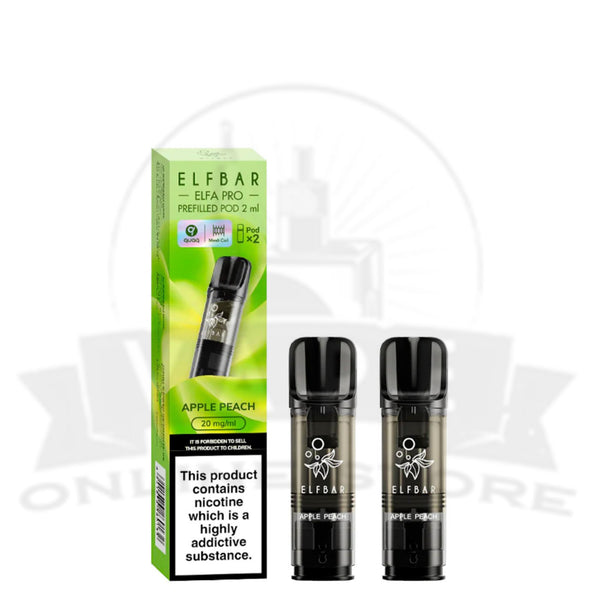Elf Bar Elfa Pro Prefilled Pods - Apple Peach (Pack of 2)