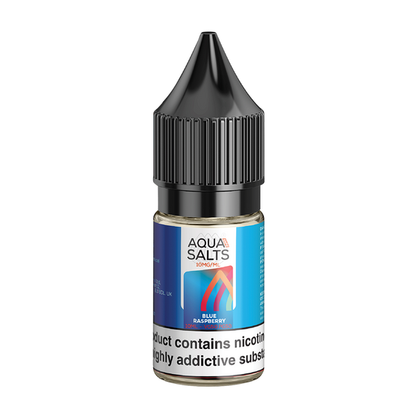 Aqua Salts Blue Raspberry 10ml Nic Salt (20mg)