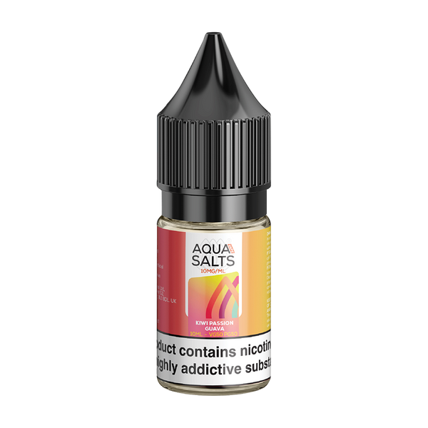 Aquavape Aqua Salts Nic Salt 10ml - Kiwi Passion Guava