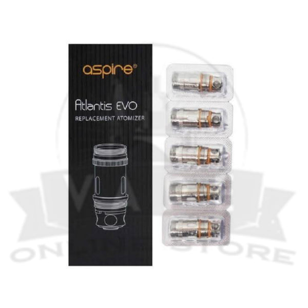 Aspire Atlantis Evo Replacement Coils (Pack of 5)