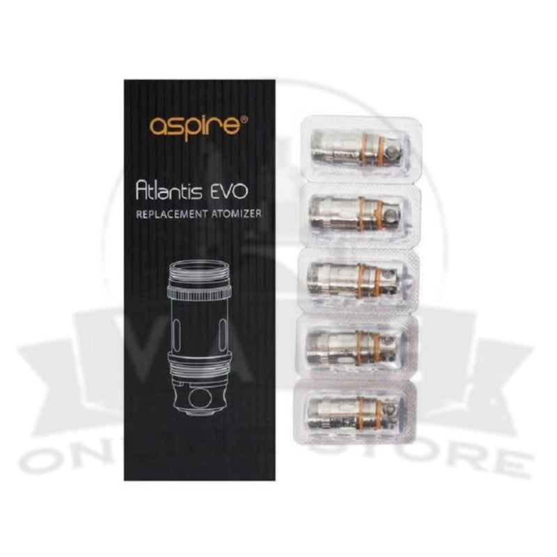 Aspire Atlantis Evo Replacement Coils (Pack of 5)