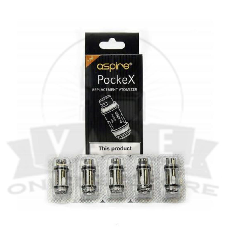 Aspire PockeX Replacement Coils (Pack of 5)