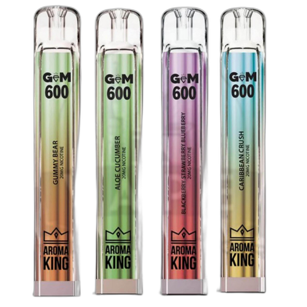 Aroma King Gem 600 Puffs Disposable Vape (20mg)