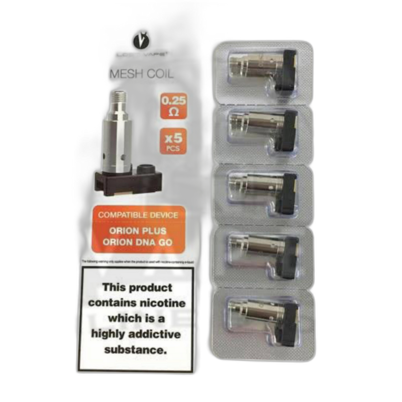 Lost Vape Orion Plus Replacement Coils (Pack of 5)