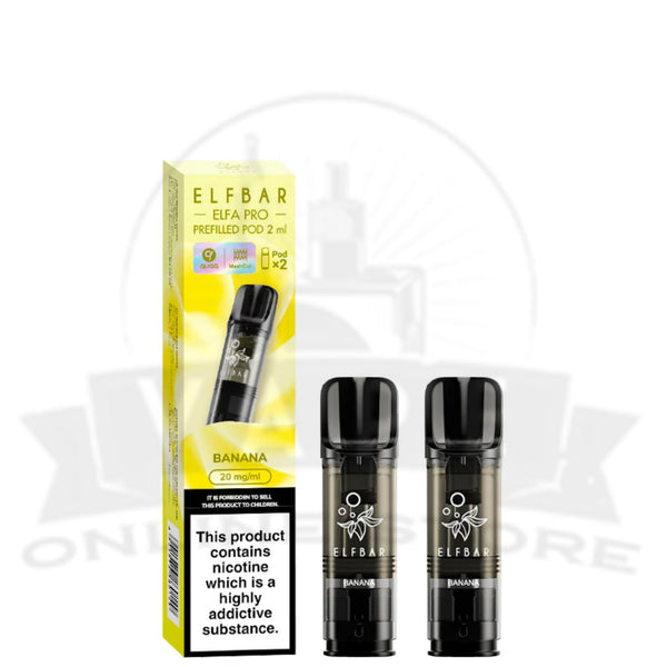 Elf Bar Elfa Pro Prefilled Pods - Banana (Pack of 2)