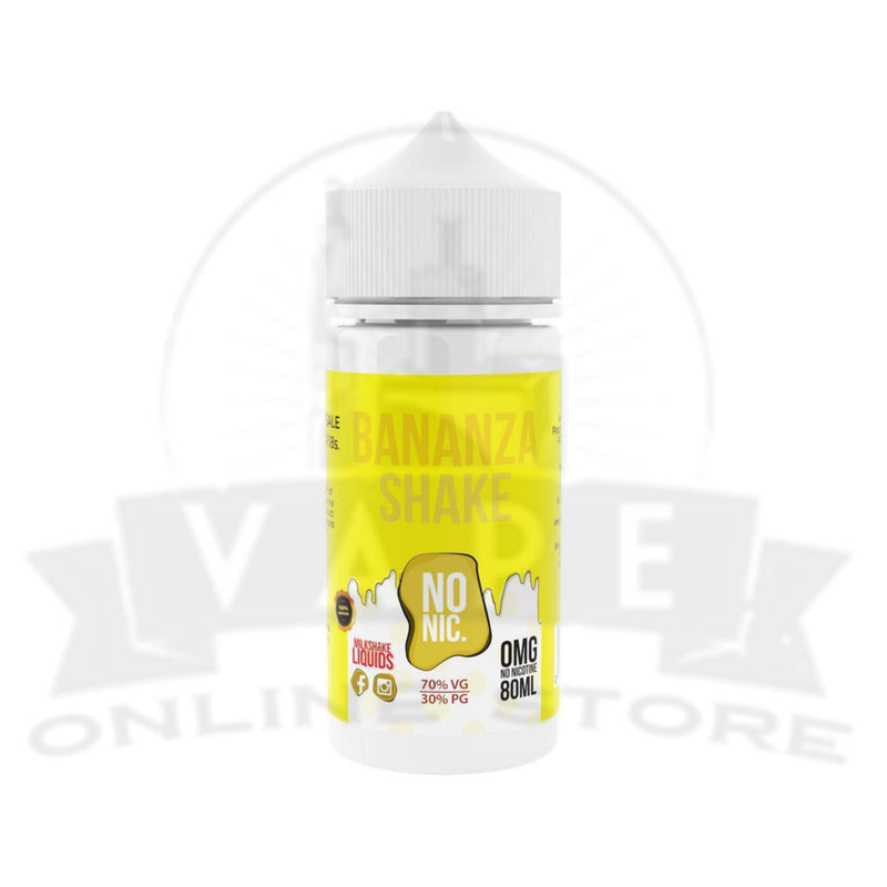 Bananza Shake Milkshake Liquids 80ml