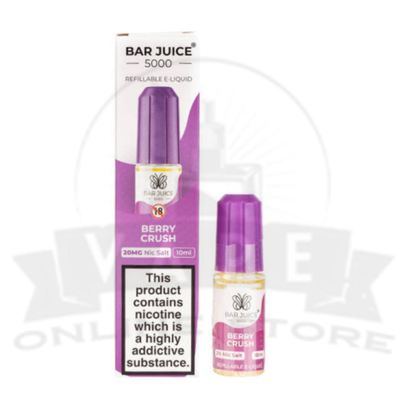 Berry Crush Bar Juice 5000 10ml Nic Salt E-Liquid