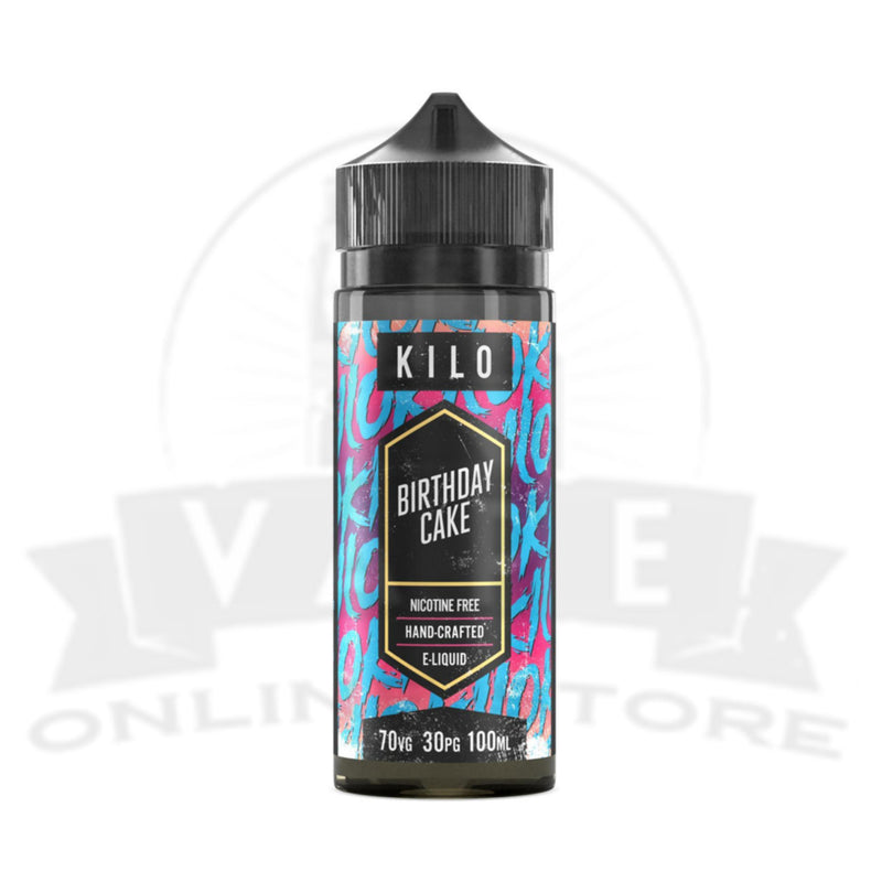 Kilo Birthday Cake 100ml Shortfill E-Liquid